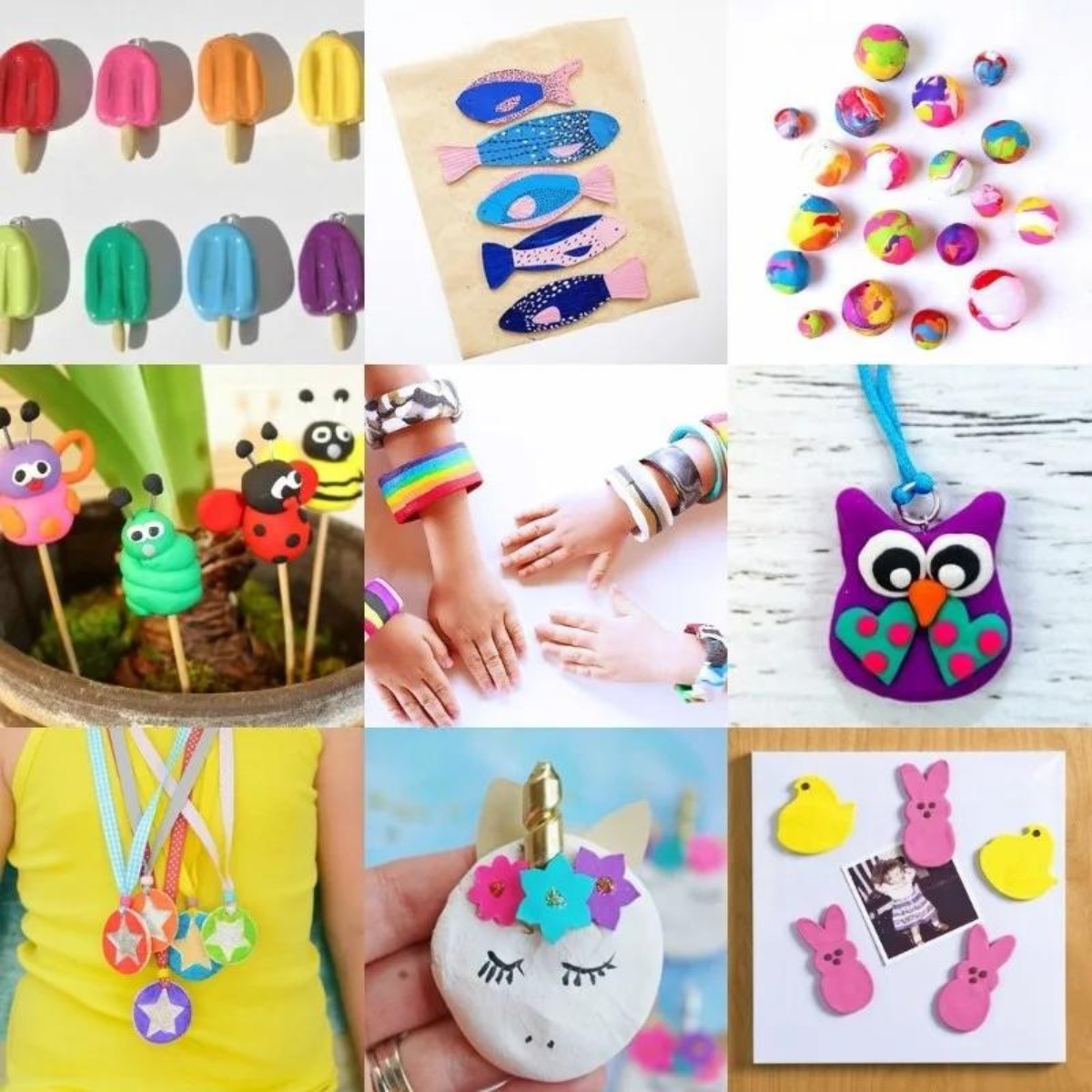 Clay Crafts for Kids: Fun Projects to Mold and Create - DIY Candy